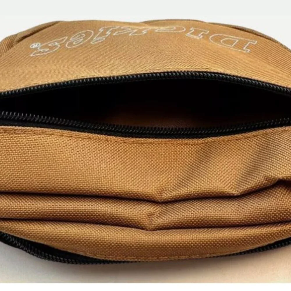 Dickies Logo Hipsack Bag Unisex Men's Women's 6" x 9.25" x 2.75" Brown New - Picture 7 of 13